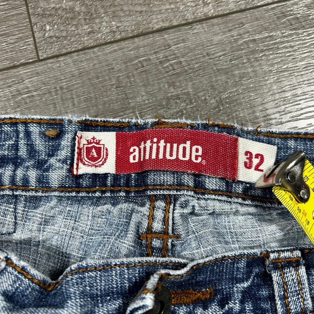 Attitude baggy denim